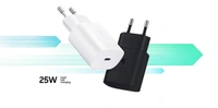 Samsung Original 25W Single Port, Type-C Fast Charger, (Cable not Included), White - White