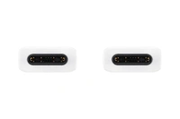 Samsung Original Type C to C Cable - 3.28 Feet (1 Meter) Compatible with Smartphone, White - White