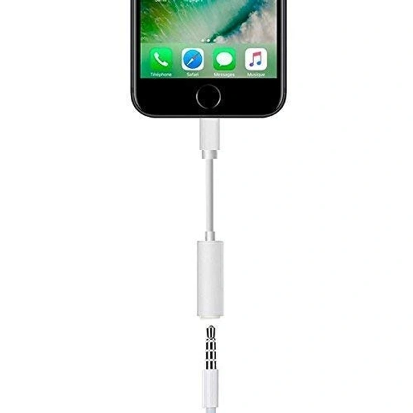 Sounce 3.5 mm Headphone Jack Adapter Connector Only Supported Music Control Audio Adapter for iPhone