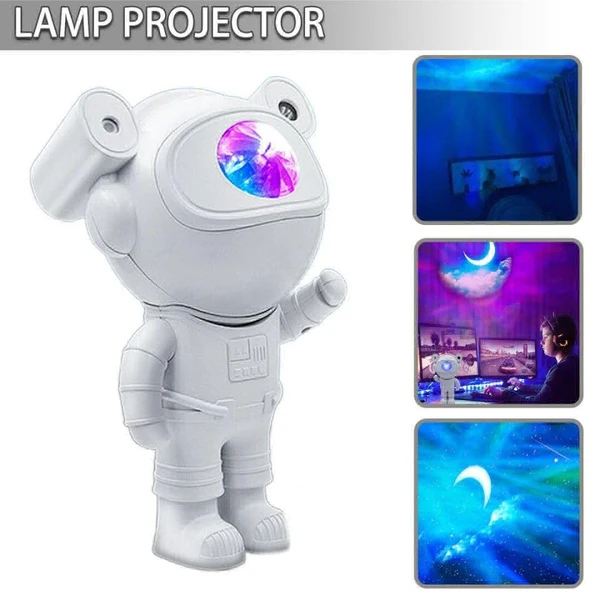 Star Projector Galaxy Projector with Bluetooth Connect and Remote Control - 180° Adjustable Timer Kids Astronaut Nebula Night Light, for Baby Adults Bedroom, Gaming Room, Home and Party