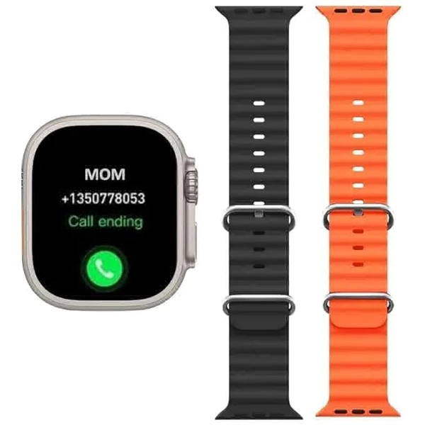 T800 Ultra Smart Watch 1.99 inch Infinite Display,Bluetooth Calling,Heart Rate Tracking, Sports Features