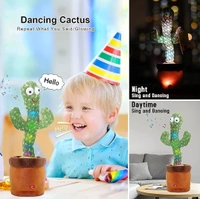Toy Imagine™ Dancing Cactus Toy for Babies Talking, Speaking, Recording | Repeat What You Say | Singing Electronic Pet for Toddlers | Swing and Sing Toy-Charger Cactus Toy Plant.. (Age 1-10 Years) - Green