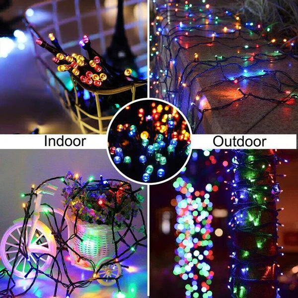 ONIX 42 LEDs 15 m Multicolor Flickering String Rice Lights - 15 m