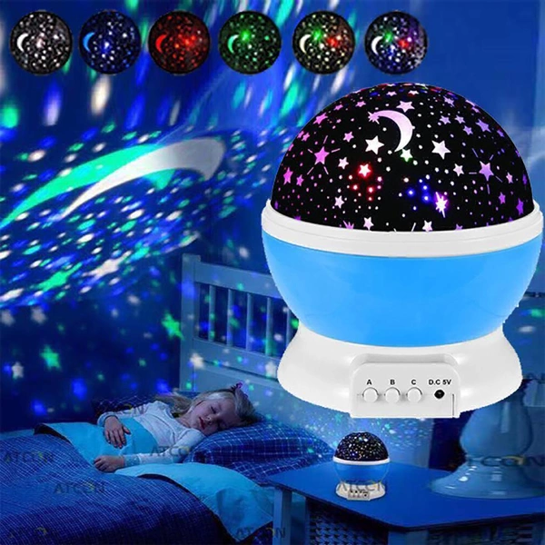 Romantic Sky Star Master Night Light Projector Children Kids Baby Sleep Lighting USB Lamp Led Projection Night Lamp