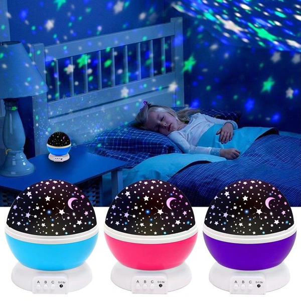 Romantic Sky Star Master Night Light Projector Children Kids Baby Sleep Lighting USB Lamp Led Projection Night Lamp