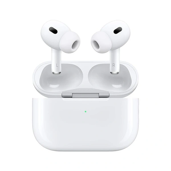 AirPods Pro (2nd generation) with MagSafe Case (USB-C) Bluetooth Headset  (White, True Wireless)