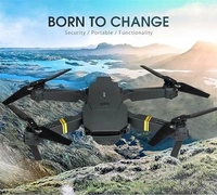 HILLSTAR Foldable Remote Control Drone with Camera HD Wide Angle Lens Optical Flow Positioning with Battery WiFi FPV 4-Axis Camera with Dual Flash Lights (MultiColor)