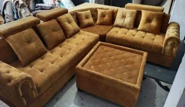 ISHA SOFA CENTRE CORNAR SOFA ( Per Seter)  - Pigment Indigo