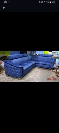 ISHA SOFA CENTRE CORNAR SOFA ( Per Seter)  - Pigment Indigo