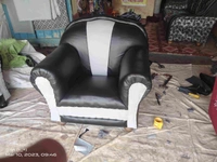 ISHA SOFA CENTRE  Singl Sofa - Brown