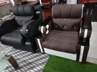 ISHA SOFA CENTRE  Singl Sofa - Brown