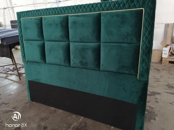 ISHA SOFA CENTRE  Headboard Set - Black
