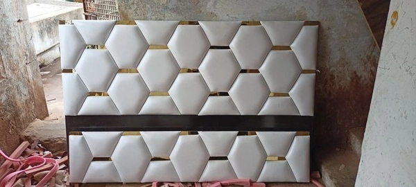 ISHA SOFA CENTRE Headboard Set - Brown