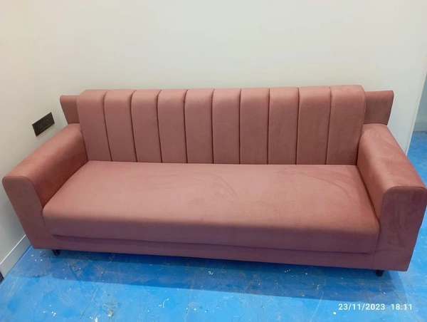 ISHA SOFA CENTRE  3 Seater Sofa  - White