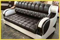 ISHA SOFA CENTRE 3 SETER SOFA  - Gray