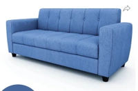ISHA SOFA CENTRE 3 SEATER SOFA  - Royal Blue