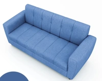 ISHA SOFA CENTRE 3 SEATER SOFA  - Royal Blue