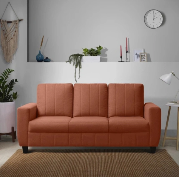 ISHA SOFA CENTRE 3 SEATER SOFA  - Lavender Rose