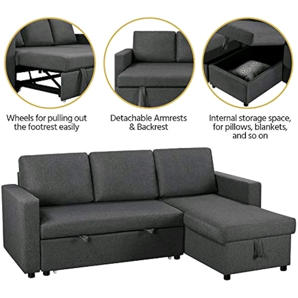 ISHA SOFA CENTRE  SOFA CUM BED