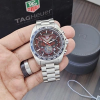 Heuer Carrera Quartz Chronograph. - Free Size
