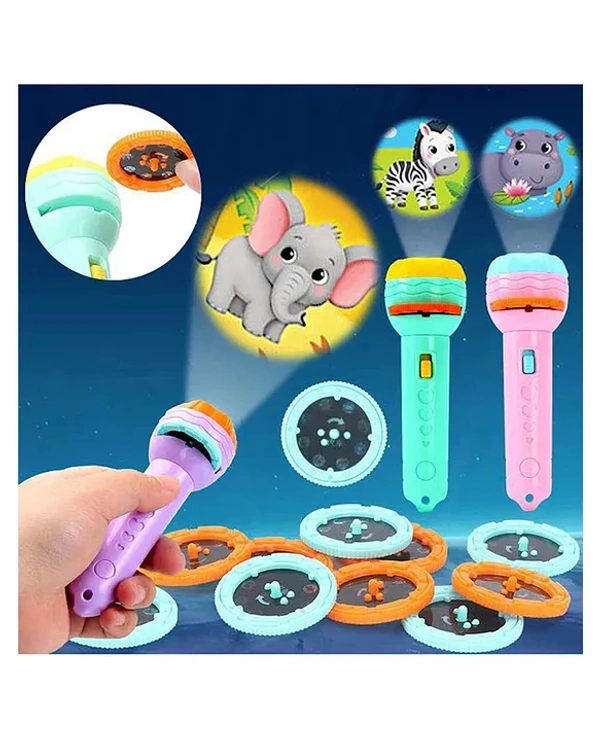 Baby Sleeping Projector Torch Slide - Pink Flamingo, Free