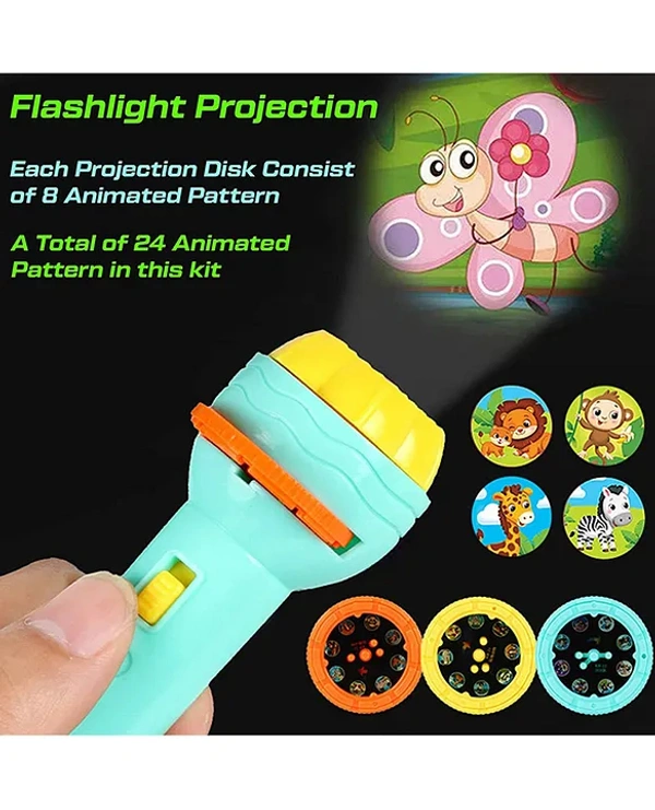Baby Sleeping Projector Torch Slide - Pink Flamingo, Free