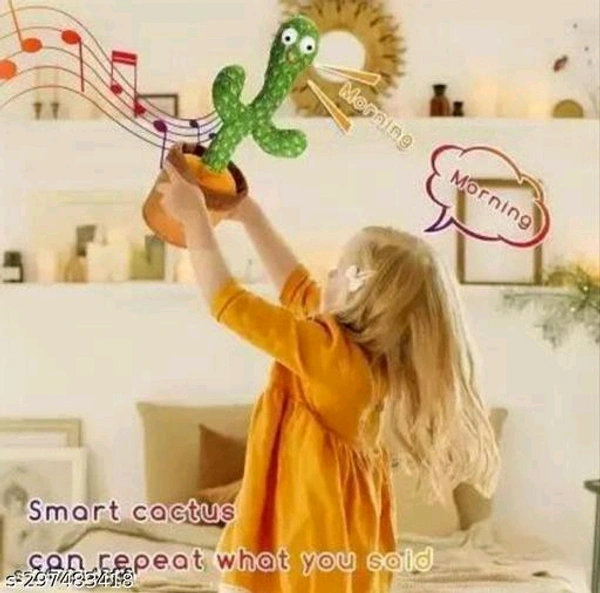 Dancing Cactus Talking Toy for Kids  - Pelorous, Free