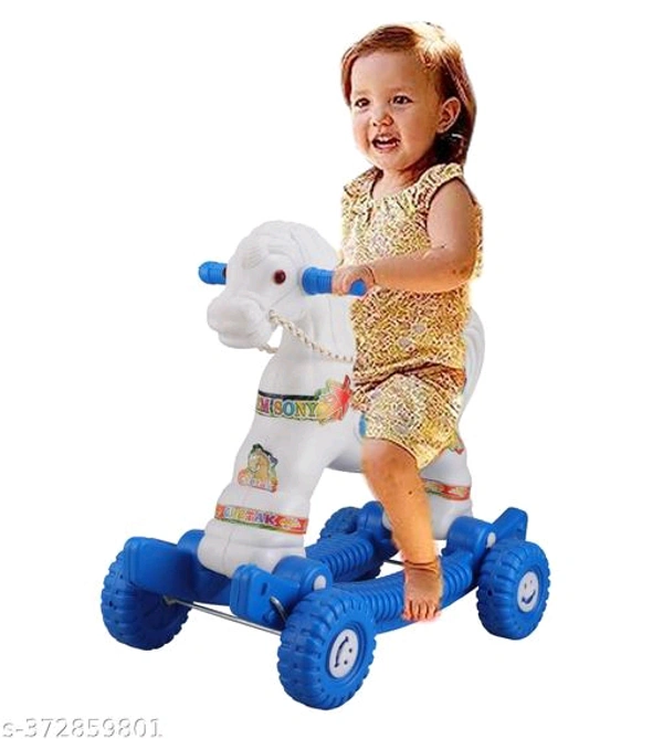 Kids Tide On Car for Kids Baby Car  - Cornflower Blue, Free