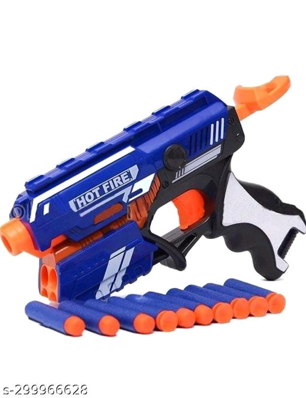 Blaze Storm Hot Fire Bullet Gun With 10 soft Bullet - Free
