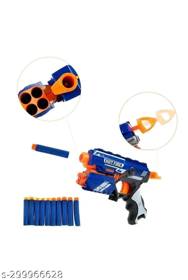 Blaze Storm Hot Fire Bullet Gun With 10 soft Bullet - Free