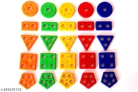 25 Pc 5 Shape Sorting and Stacking Sorter Toys - Free