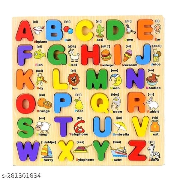 English Capital Letter Learning Puzzle Board For boy and girl - Free