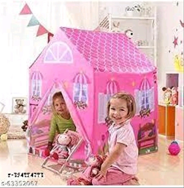 Tent House For 5 Yr Kids - Pink Flamingo, Free