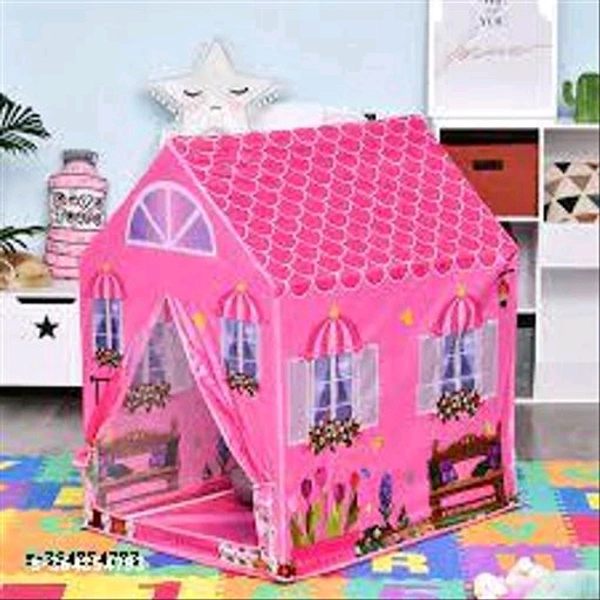 Tent House For 5 Yr Kids - Pink Flamingo, Free