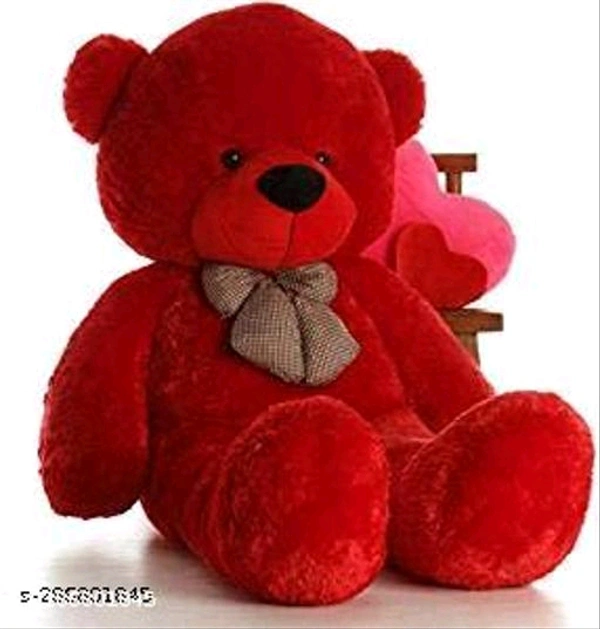 2 Feet Teddy Bear For Kids 2 + Years - Red Orange, 2 Ft