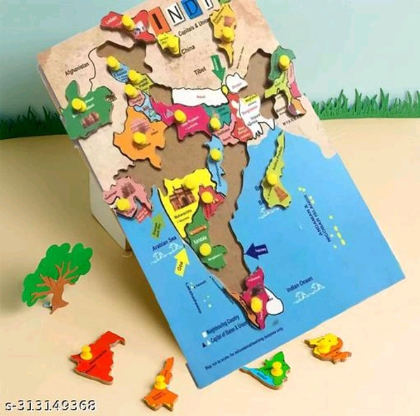 Map Puzzle For Kids  - Free