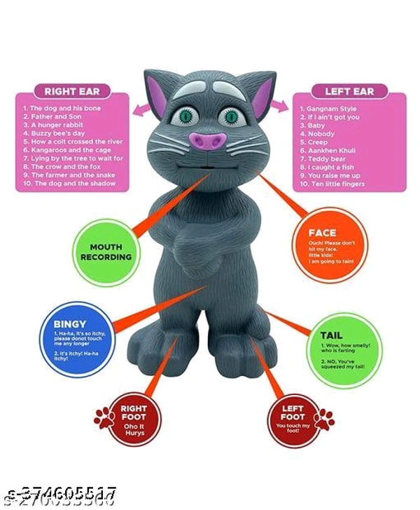 Talking Tom For Kids Toch Control  - Free