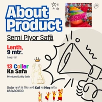 13 Colour Semi Piyor Jodhpuri Safa (Turban) - 20