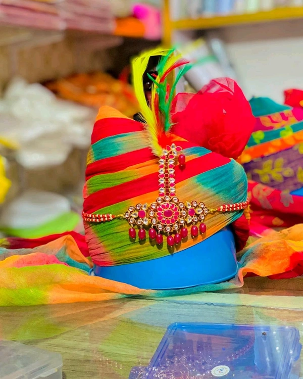 13 Colour Semi Piyor Jodhpuri Safa (Turban) - 20