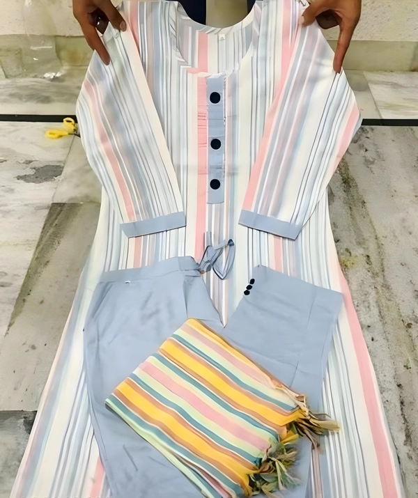 Khadi cotton kurti - Anakiwa, L