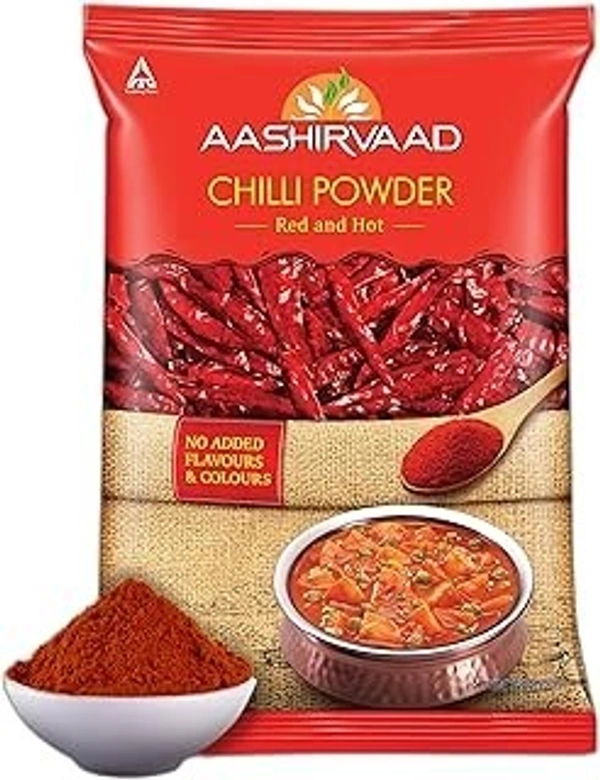 Aashirvaad Chilli Powder, 200g Pack, Red Hot Chilli Powder with