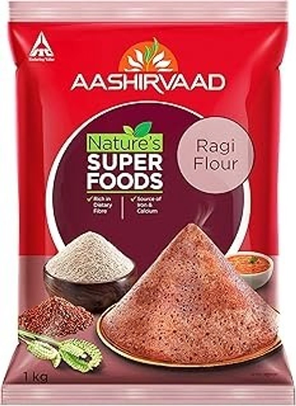 Aashirvaad Nature’s Superfoods Ragi Flour, 1kg