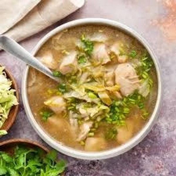 CHICKEN LEMON CORIENDER SOUP