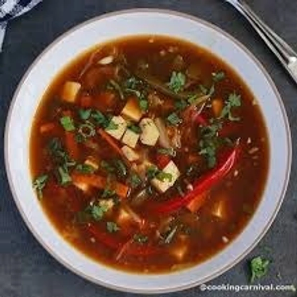VEG HOT& SOUR SOUP   (HAPPY REST)
