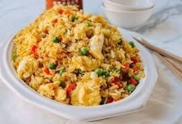 double egg fried rice (bismillah)