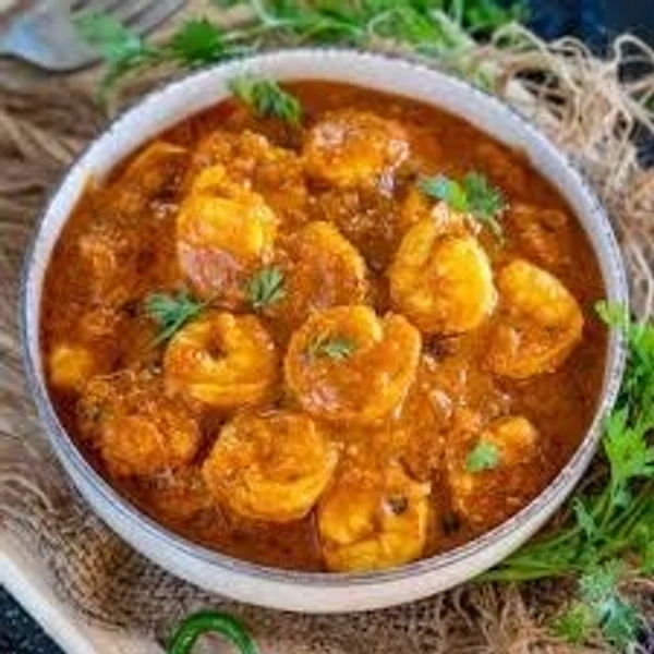 PRAWNS CURRY   (HAPPY REST)