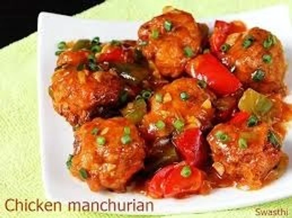 CHICKEN  MANCHURIAN WET   (HAPPY REST)