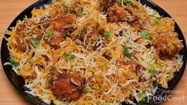 hyderabadi dum biryani half (BAWACHI)