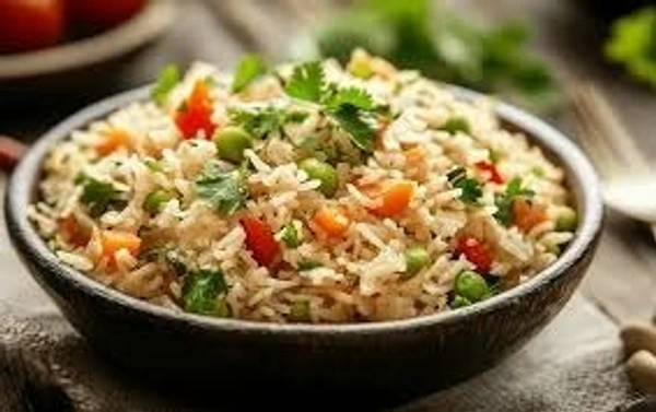 mixed veg fried rice (bismillah)