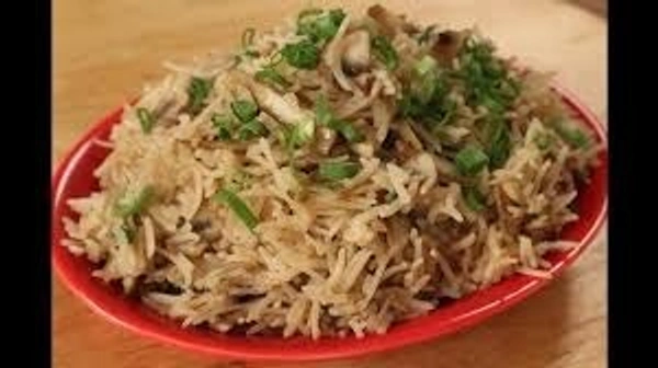 mushroom fried rice half (BAWACHI)